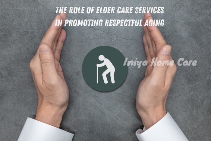 Hands framing an elderly care symbol, emphasizing Iniya Home Care's focus on the role of elder care services in promoting respectful aging in Pollachi