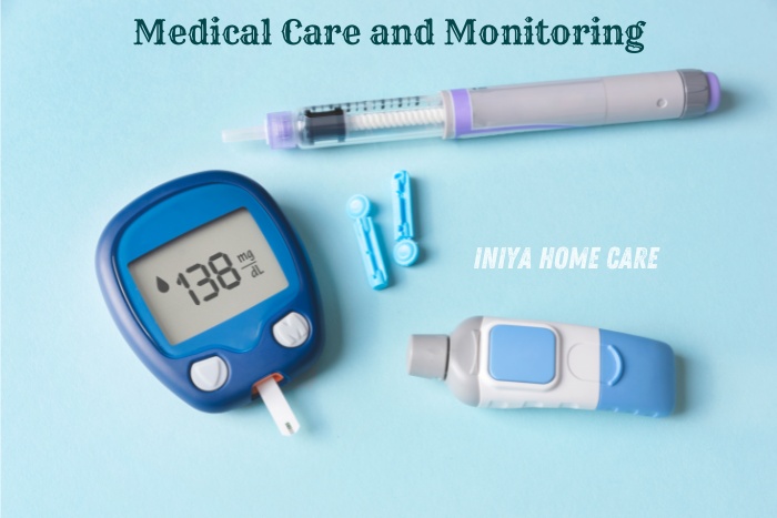 Diabetes monitoring tools used by Iniya Home Care in Pollachi for precise and reliable medical care and monitoring services, ensuring optimal health management for patients.