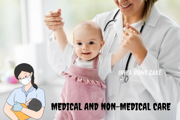 Iniya Home Care in Pollachi providing comprehensive medical and non-medical baby care services, ensuring the well-being and development of infants with expert care and attention.