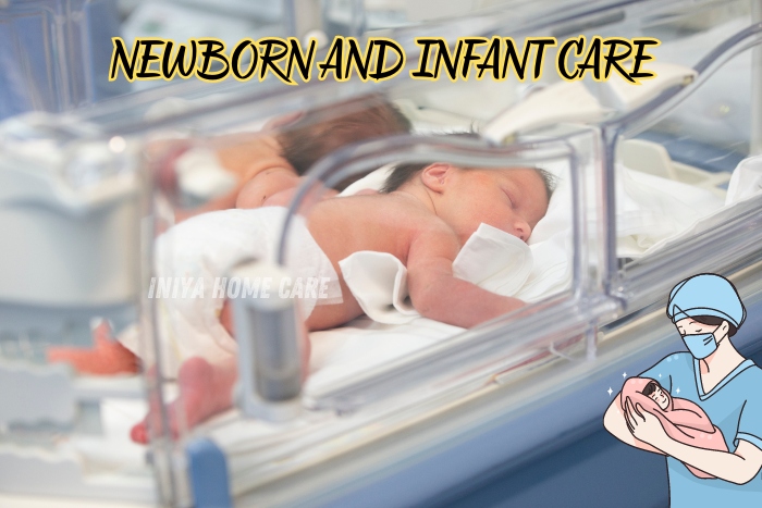 A close-up of a sleeping newborn in an incubator, emphasizing specialized care for infants.