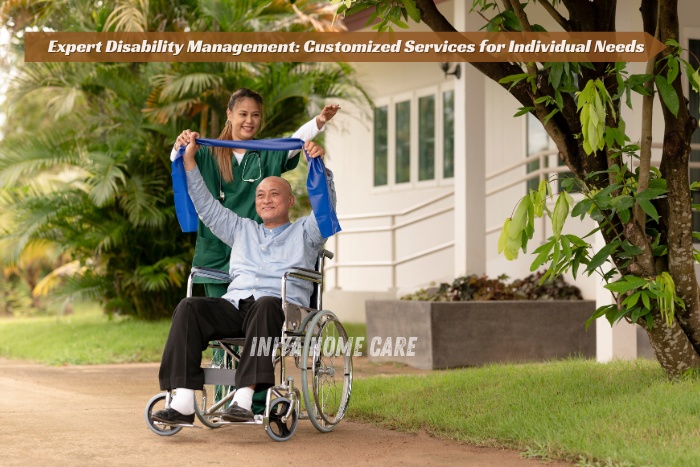 Expert disability management services personalized support tailored to individual needs by Iniya Home Care in Pollachi